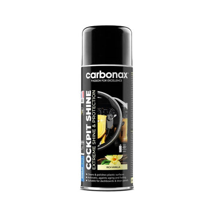 Spray do pielęgnacji wnętrza Carbonax Cockpit Shine and Protection, Wanilia, 400ml