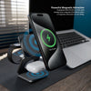 3 in 1 Wireless Charging Stand Vetter iFold Base, Qi2 for iPhone, Apple Watch, and AirPods