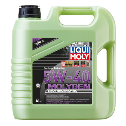Моторно масло Liqui Moly Molygen ново поколение 5W-40, 4L
