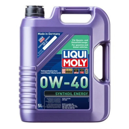 Olio Motore Liqui Moly Synthoil Energy, 0W40, 5L