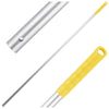 Mop Handle Support with Thread Esenia, 1.4m, Yellow