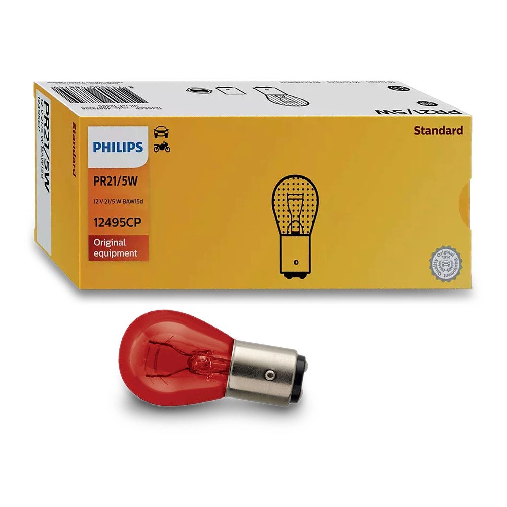 Conventional Interior and SIgnaling Bulb PR21/5W Philips Vision 12V, 21 ...