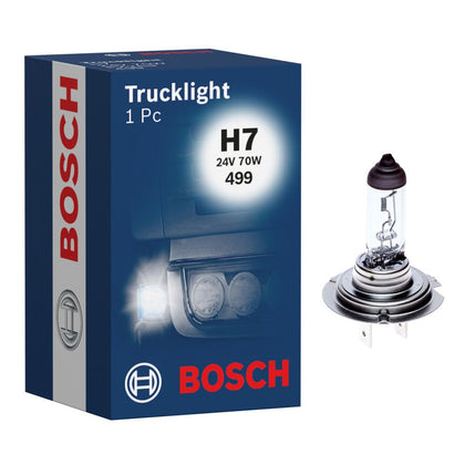 Teherautó halogén izzó H7 Bosch Trucklight, 24V, 70W