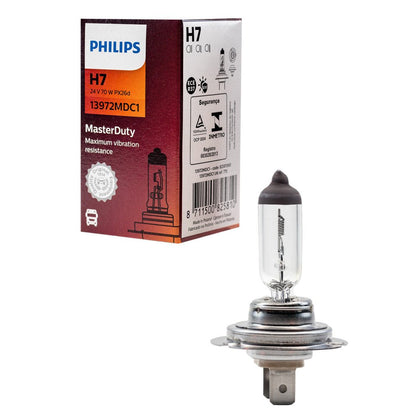 Tovornjaška halogenska žarnica H7 Philips Master Duty, 24V, 70W