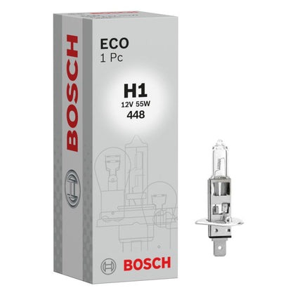 Λαμπτήρας αλογόνου H1 Bosch Eco P14, 5s, 12V, 55W