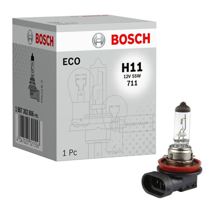 Халогенна крушка H11 Bosch Eco, 12V, 55W