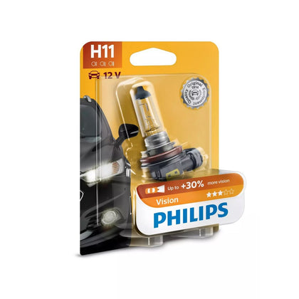 Halogeenipolttimo H11 Philips Vision, 12V, 55W