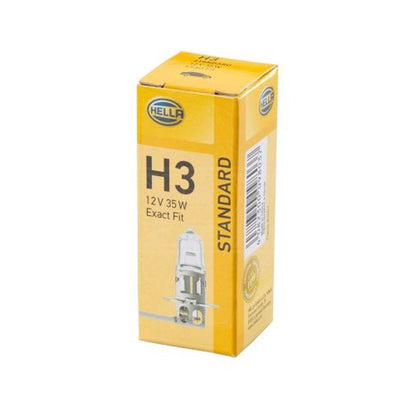 Żarówka halogenowa H3 Hella Standard, 12V, 35W
