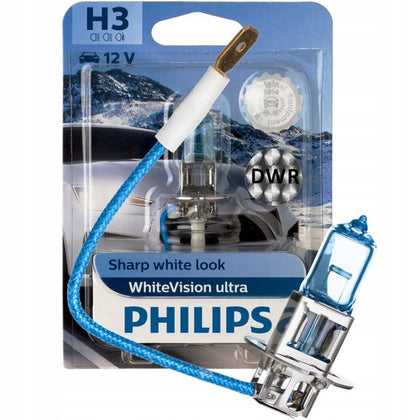 Halogeninė lemputė H3 Philips WhiteVision Ultra 12V, 55W