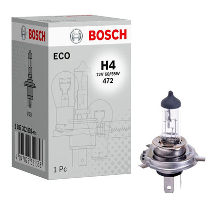 Żarówka halogenowa H4 Bosch Eco, 12V, 60/55W