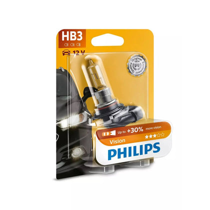 Λάμπα αλογόνου HB3 Philips Vision 12V, 65W