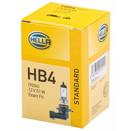 Żarówka halogenowa HB4A Hella Standard, 12V, 51W