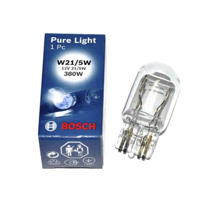Крушка за задна светлина W21/5W Bosch Pure Light, 12V, 21/5W