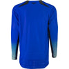 Bekelės marškinėliai Fly Racing Evolution DST, mėlyni/pilki, maži