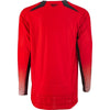 Bekelės marškinėliai Fly Racing Evolution DST, raudona/juoda, labai didelis