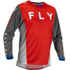 Terenska majica Fly Racing Kinetic Kore, rdeča/siva, ekstra velika