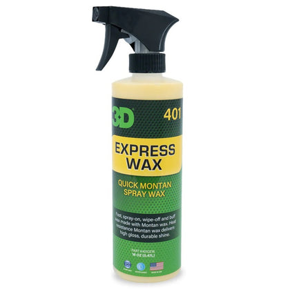 Folyékony autóviasz 3D Express Wax, 473 ml