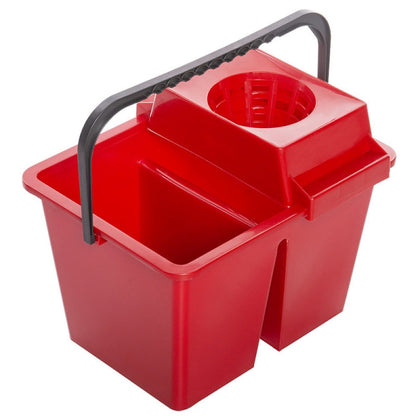 Двойна кофа с изстисквач Esenia, 2 x 7L, червена
