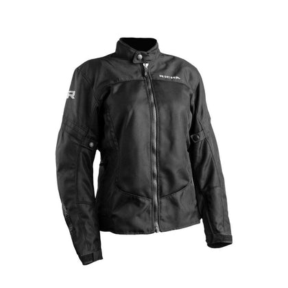 Ženska moto jakna Richa Airbender jakna, črna
