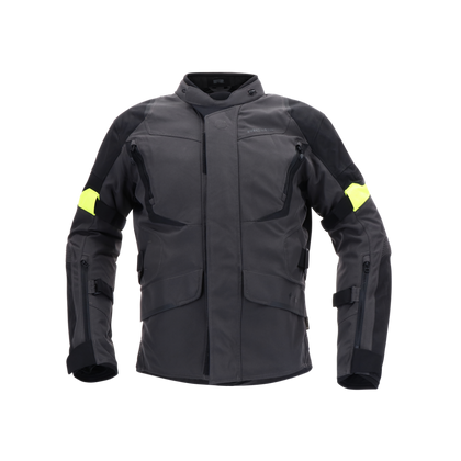 Moto jakna Richa Cyclone 2 Gore-Tex jakna, siva/rumena
