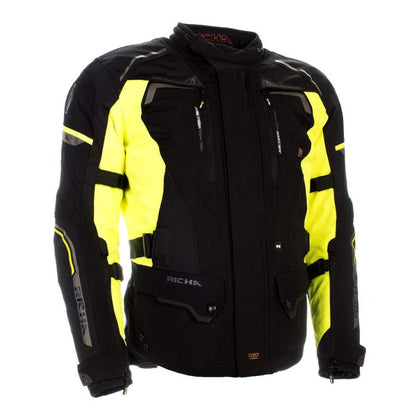 Moto jakna Richa Infinity 2 jakna, črna/rumena