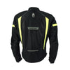 Moto jakna Richa Airbender jakna, črna/rumena