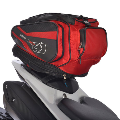 Plecak motocyklowy Oxford T30R Tail Pack, czerwony