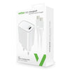 Зарядно устройство Vetter chargeUP USB C, Smart Travel, 20W, бяло