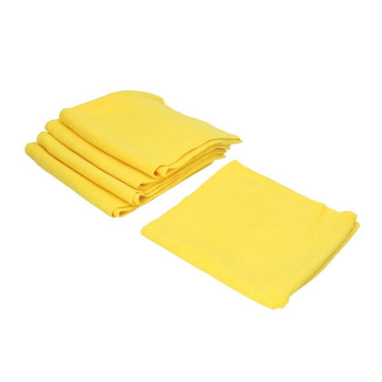 Микрофибърна кърпа за общо предназначение Kaja, жълта, 350 g/m², 40 x 40 cm, 5 бр.