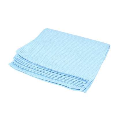 Микрофибърна кърпа Kaja Waffle, синя, 320 g/m², 40 x 40 cm