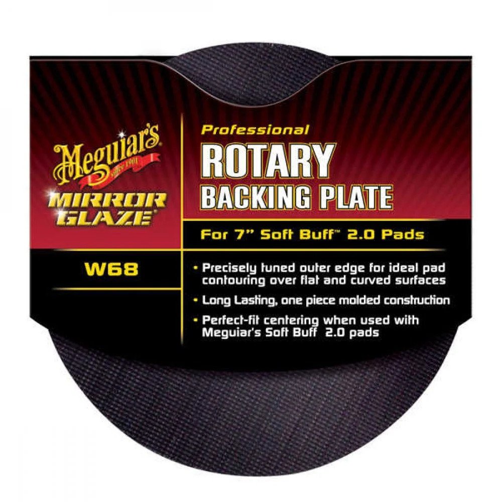 Rotary Backing Plate Meguiar's Soft Buff 2.0, 146mm - W6814MM - Pro  Detailing