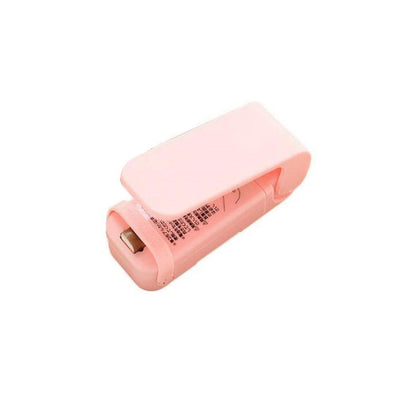 Mini Hot Bag Sealer Zakkensealer, Roze