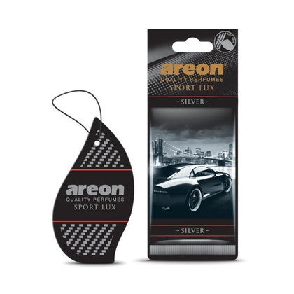Odświeżacz powietrza do samochodu Areon Sport Lux, Srebrny