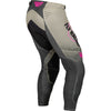 Bekelės kelnės Fly Racing Evolution DST kelnės, smėlio/juoda/rožinė