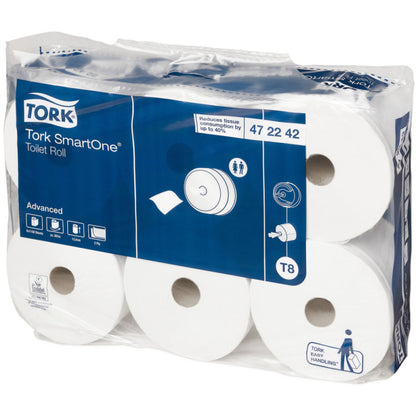 Toaletni papir Tork SmartOne, 2-slojni, 207m x 6 kosov