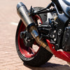 Motociklo išmetimo šilumos skydas Oksfordas
