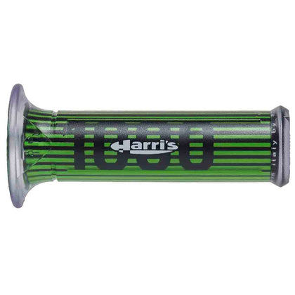 Moto rankenų rinkinys Ariete Harri's Grip žalias 1000, 2 vnt.