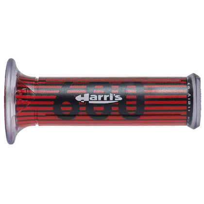 Moto käepidemete komplekt Ariete Harri's Grip Red 600, 2 tk