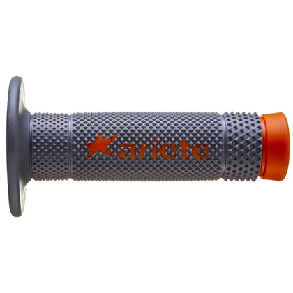 Σετ λαβής Moto Grip Ariete Vulcan Grip, Gri - Orange, 2 τεμ