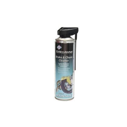Spray do czyszczenia hamulców i łańcuchów Silkonlene Brake Cleaner, 500ml