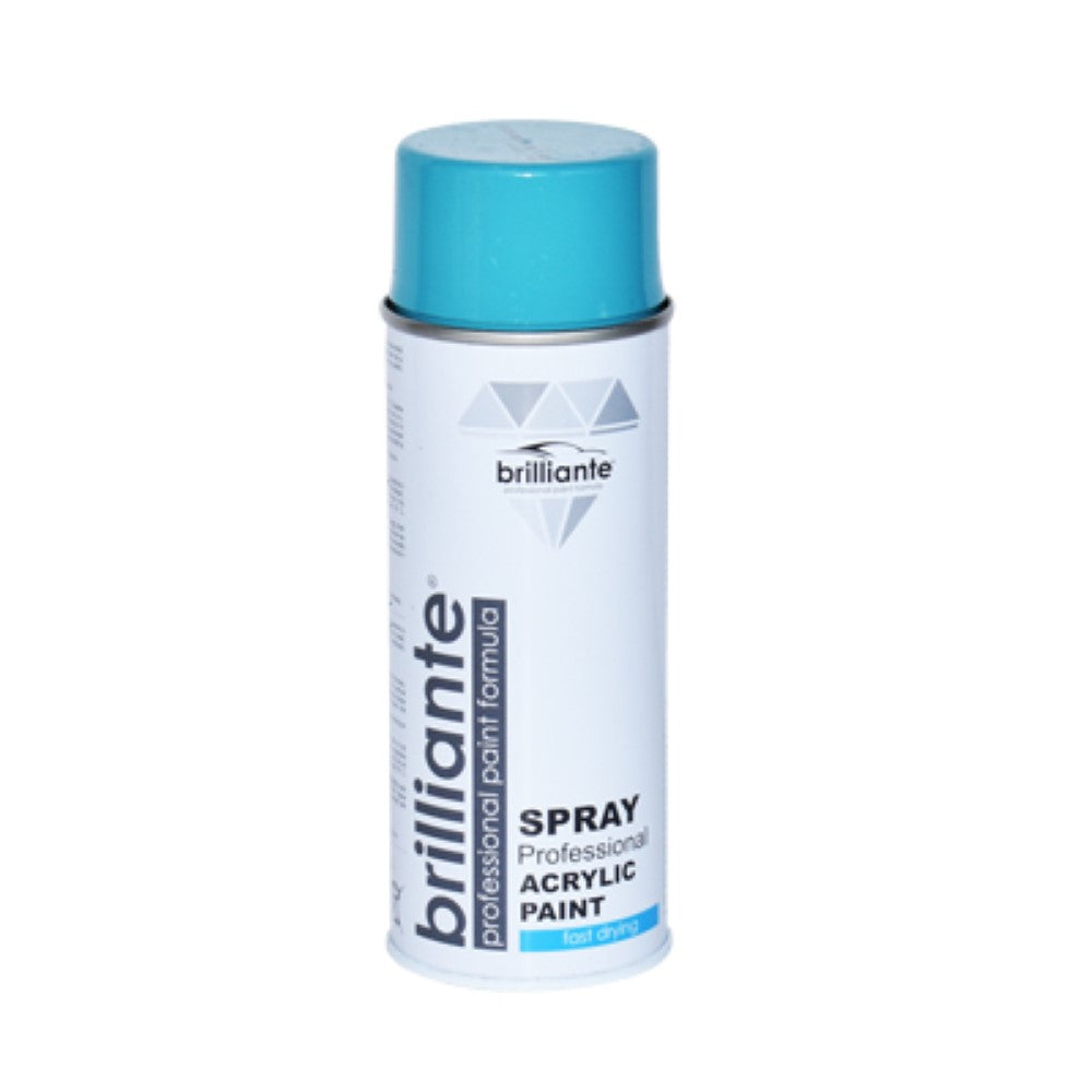 Acrylic Paint Spray Brilliante, Turquoise Blue, 400ml - 08711 - Pro ...