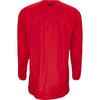 Bekelės marškinėliai Fly Racing Kinetic, juoda/raudona, vidutinio dydžio