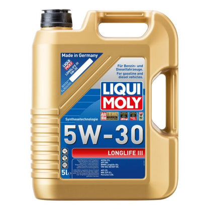 Olej silnikowy Liqui Moly Longlife III, 5W30, 5L