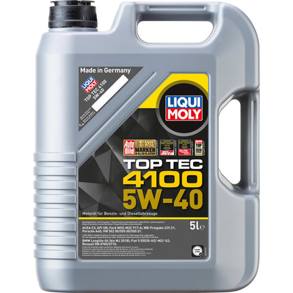 Моторно масло Liqui Moly Top Tec 4100, 5W40, 5L
