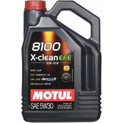 Моторно масло Motul 8100 X Clean EFE, 5W30, 4L