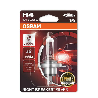 Bombilla Halógena H7 Osram Night Breaker 200, 55W - 64210NB200 - Pro  Detailing