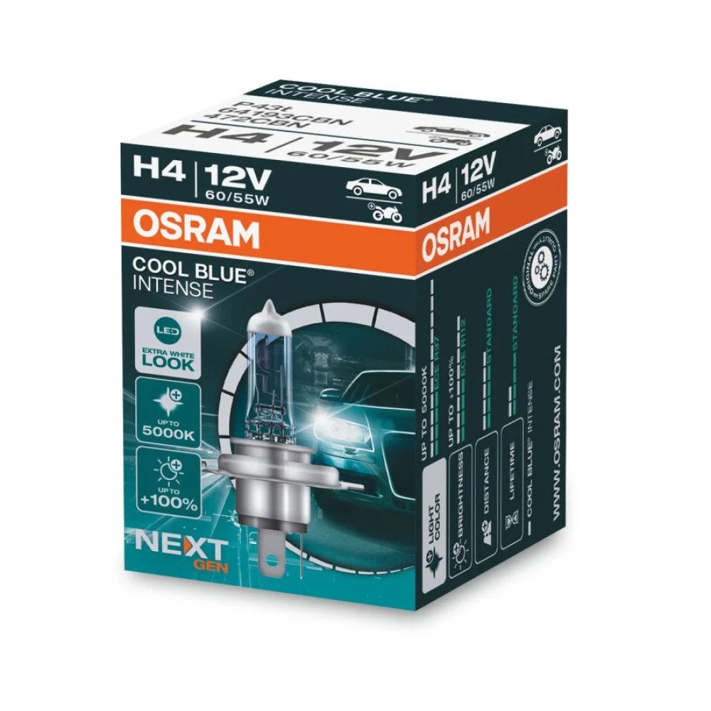 Ampoules Osram H4 12V 60/55W