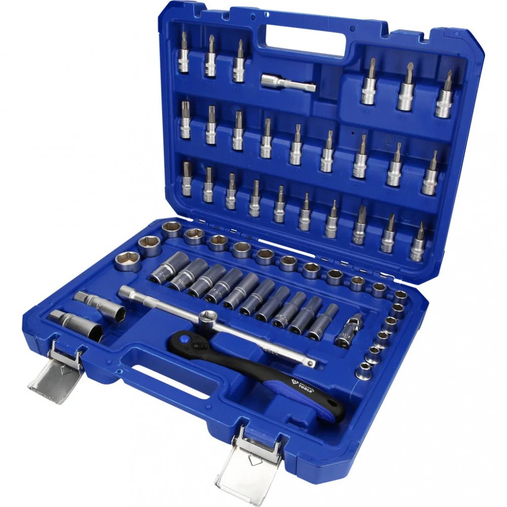 Brilliant Tools Set di chiavi a bussola 3/8, 61 pz - BT021061 - Pro  Detailing