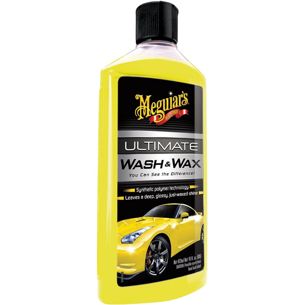 Meguiar's Ultimate Wash and Wax Kit Car Surfaces/Glass Cleaner