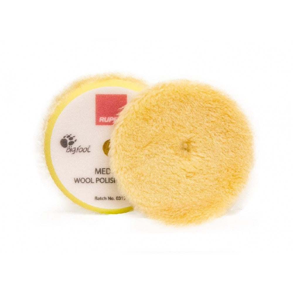 Medium Wool Polishing Pad Rupes, 100mm - 9.BW100M - Pro Detailing